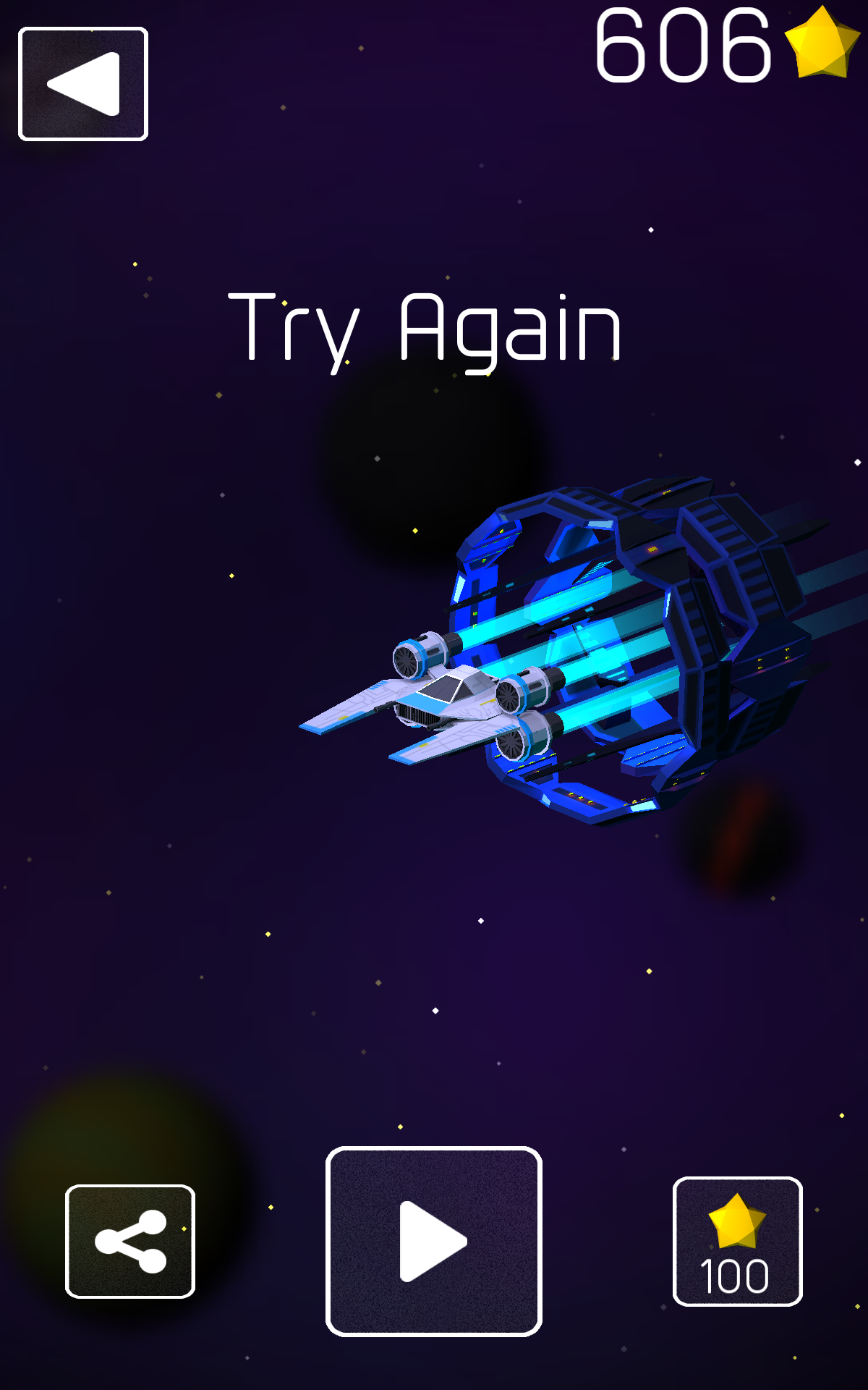Crossy Space screenshot game