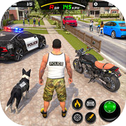 Trò chơi xe đạp cảnh sát 3D Chase