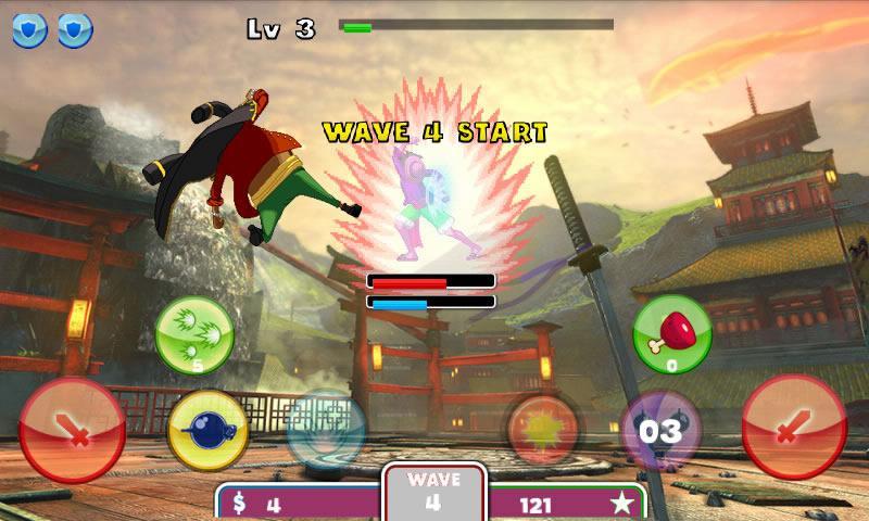 Screenshot of Luffy One Pirate Battle