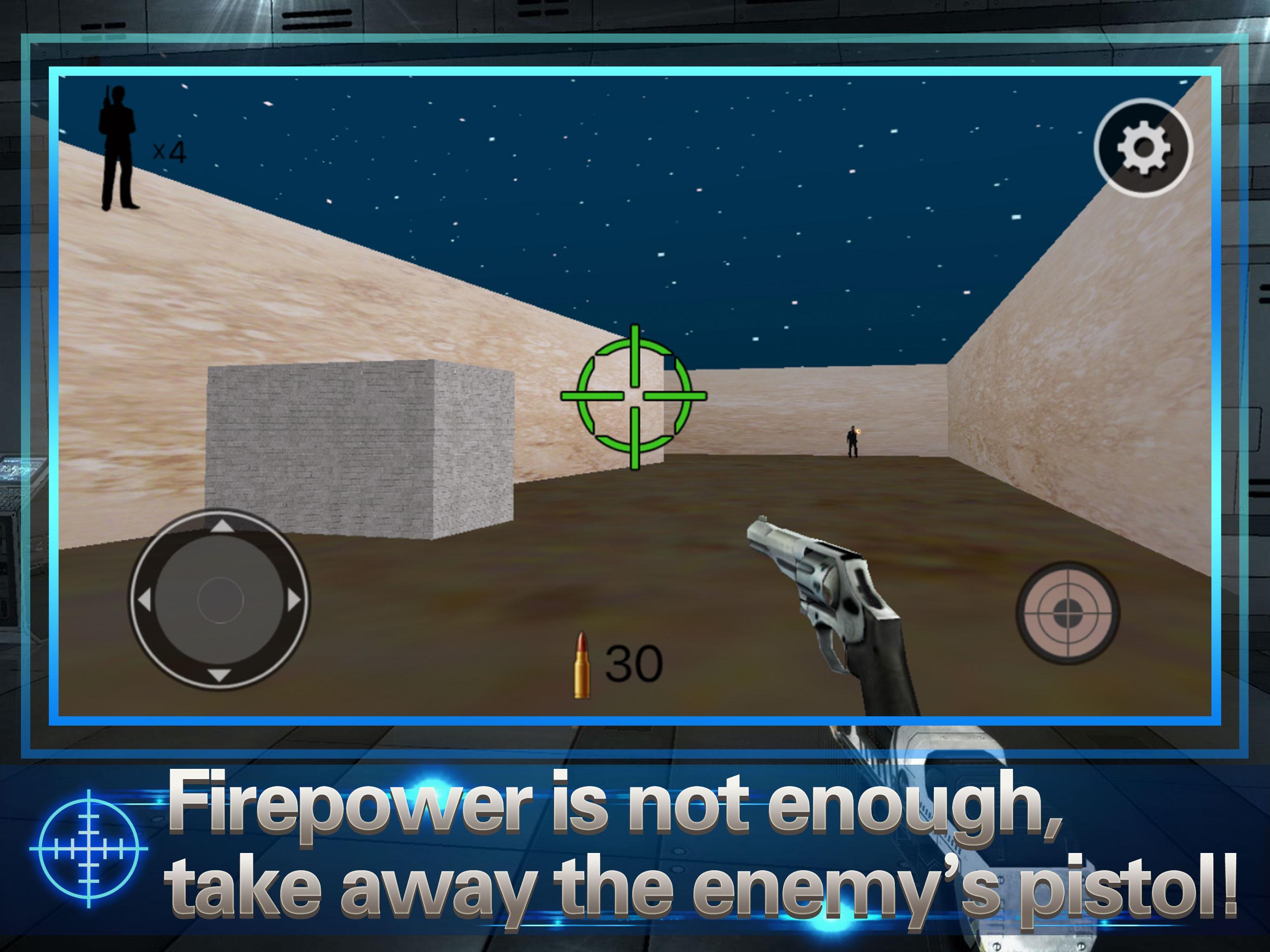 Скриншот игры The King Of Gun Battle 3D