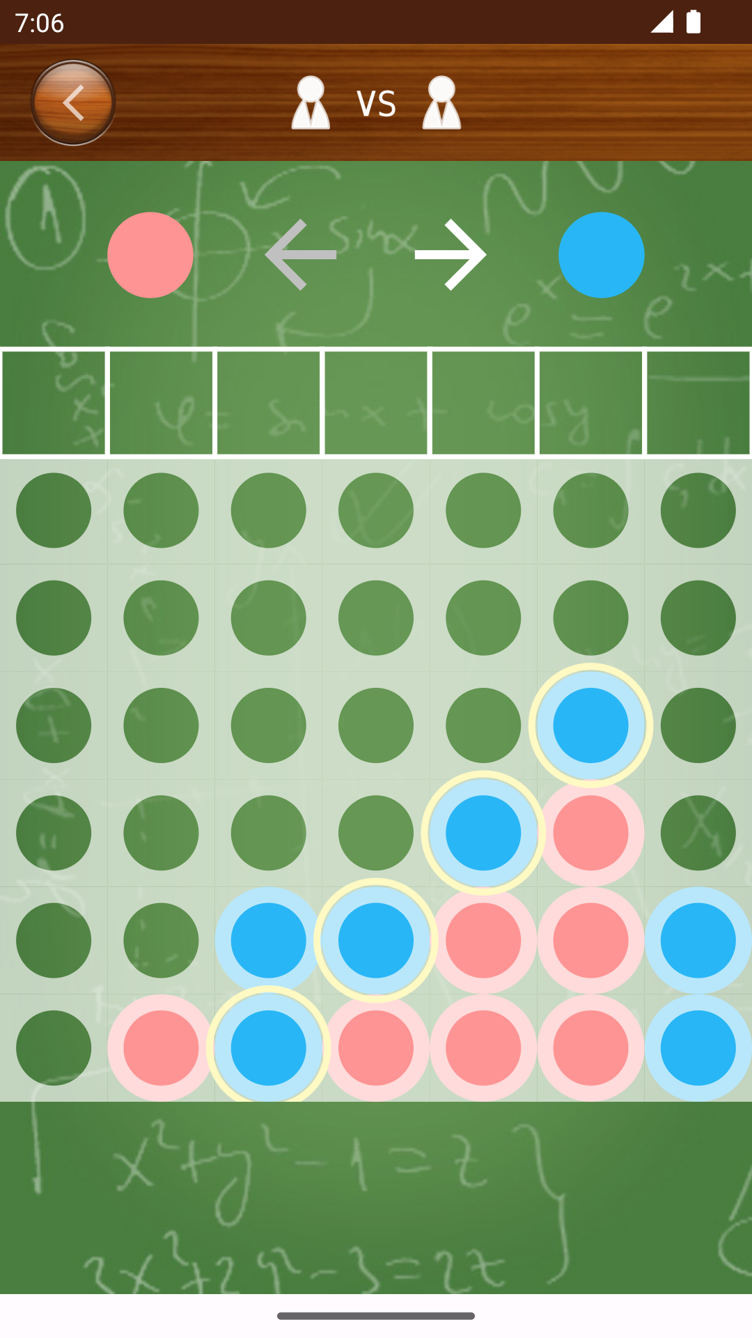 Four in a Row : Line Game Game Screenshot