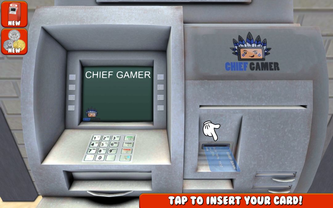 Screenshot of ATM Cash Register Kids Edition