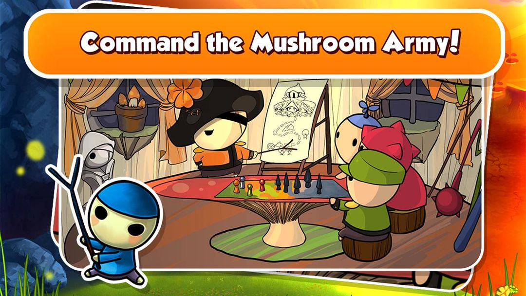Mushroom Wars ภาพหน้าจอเกม