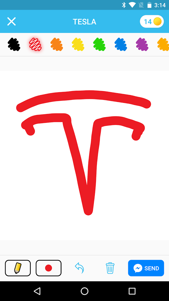 Draw Something for Messenger ภาพหน้าจอเกม