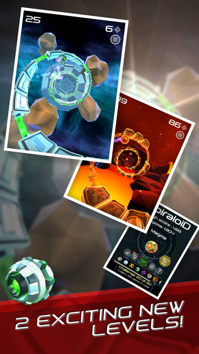 Captura de Tela do Jogo Spiraloid