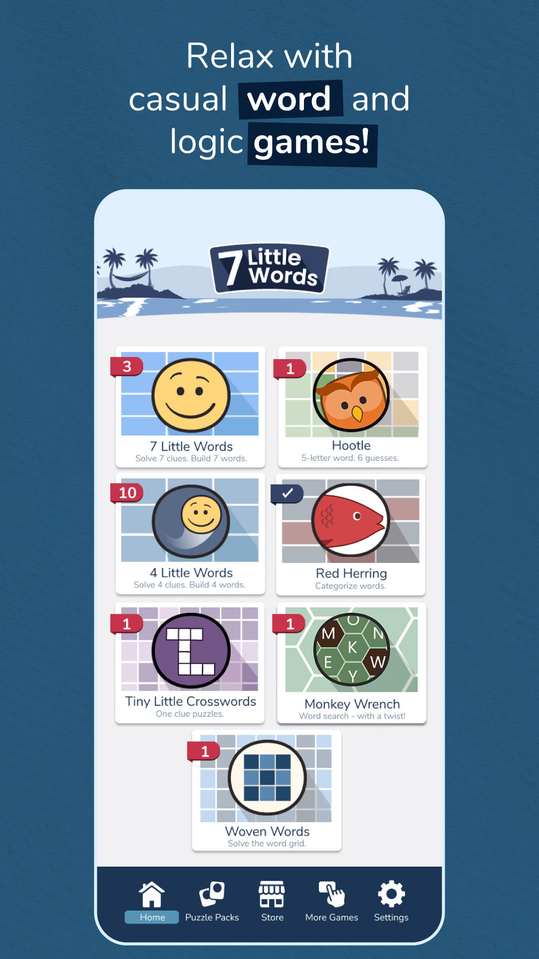 7 Little Words and More ภาพหน้าจอเกม