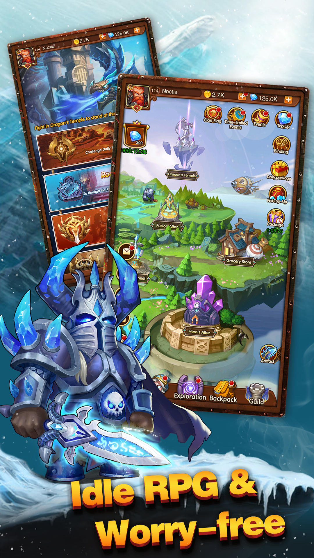 Cuplikan Layar Game Idle Heroes Arena