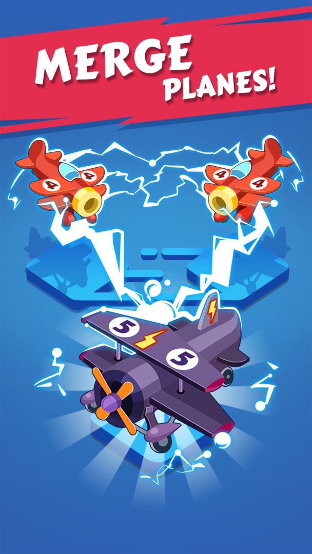 Merge Plane screenshot game
