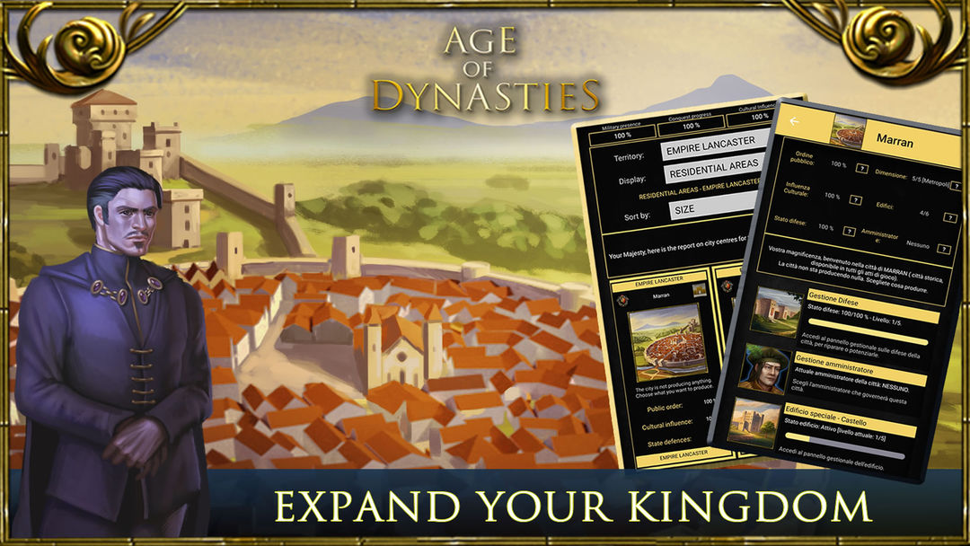Age of Dynasties: Medieval Sim ภาพหน้าจอเกม