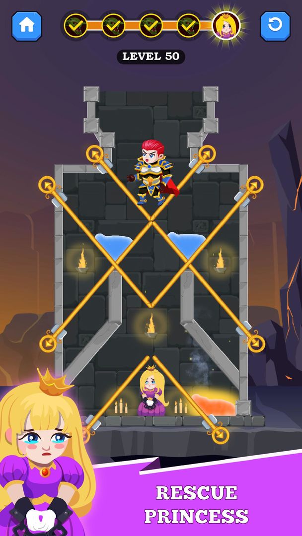 Hero Rescue screenshot game