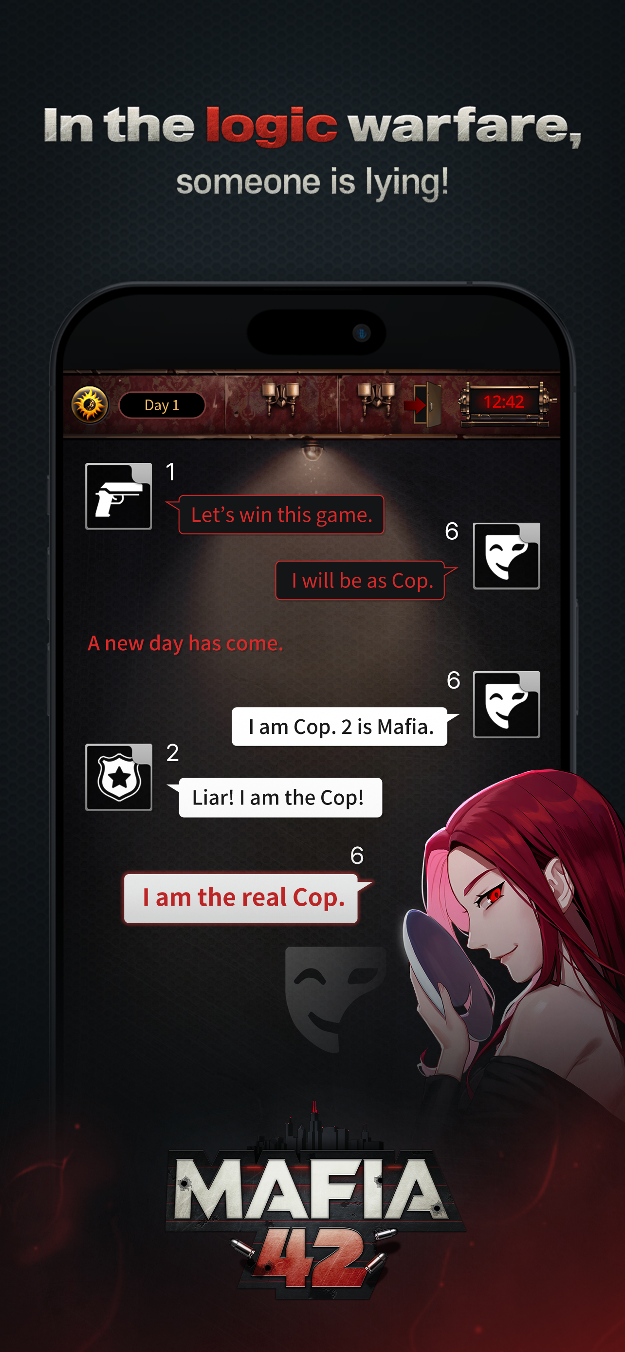 Screenshot of Mafia42: Mafia Party Game