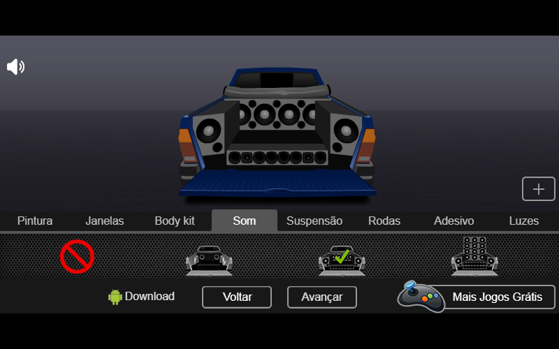 Tuning Savero Quadrada Game Screenshot