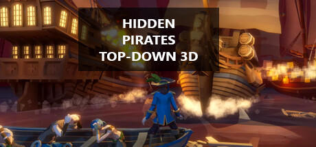 Banner of Hidden Pirates Top-Down 3D 