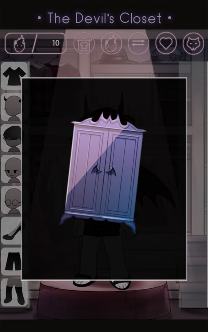 Screenshot of The devil's closet