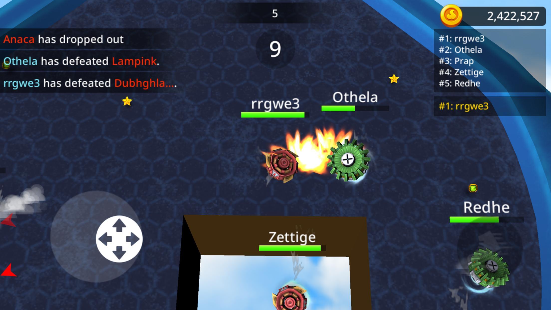 Spin Blade Battle .io - Burst God Stars Multiplay Game Screenshot