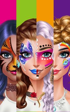 Face Paint Party! Girls Salon Game Screenshot