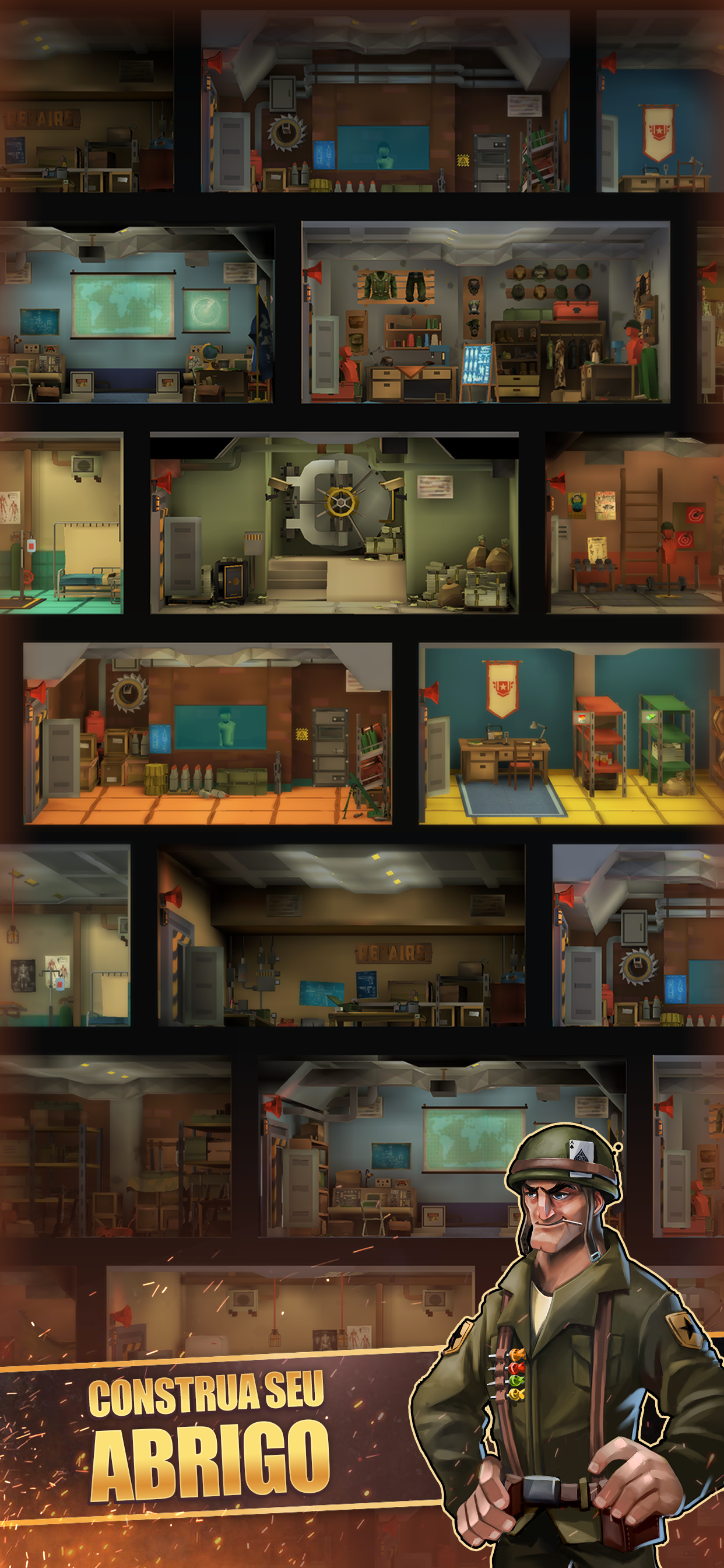 Captura de Tela do Jogo Last War: Shelter Heroes