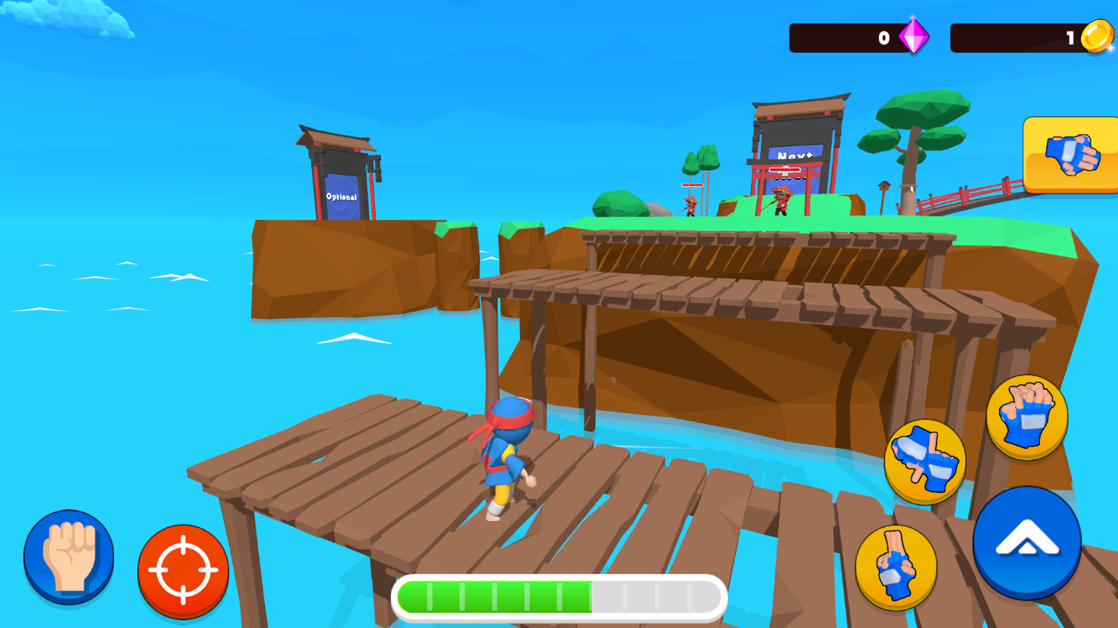 Ninja World Adventure Game Screenshot