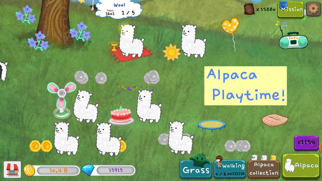 Alpaca Idle遊戲截圖