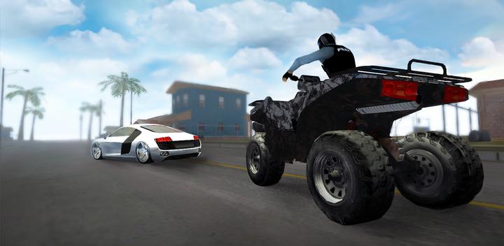 Banner of Police Quad Chase Simulator 3D 1.1