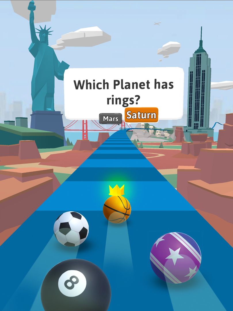 Trivia Race 3D - Guess Quizup ภาพหน้าจอเกม