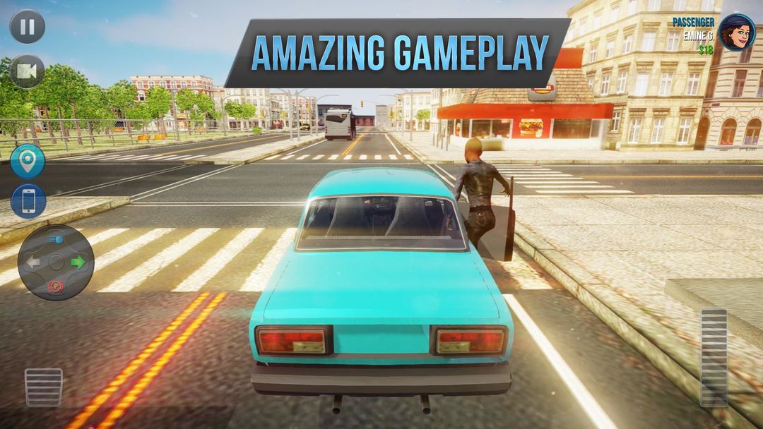 Driver Simulator screenshot game
