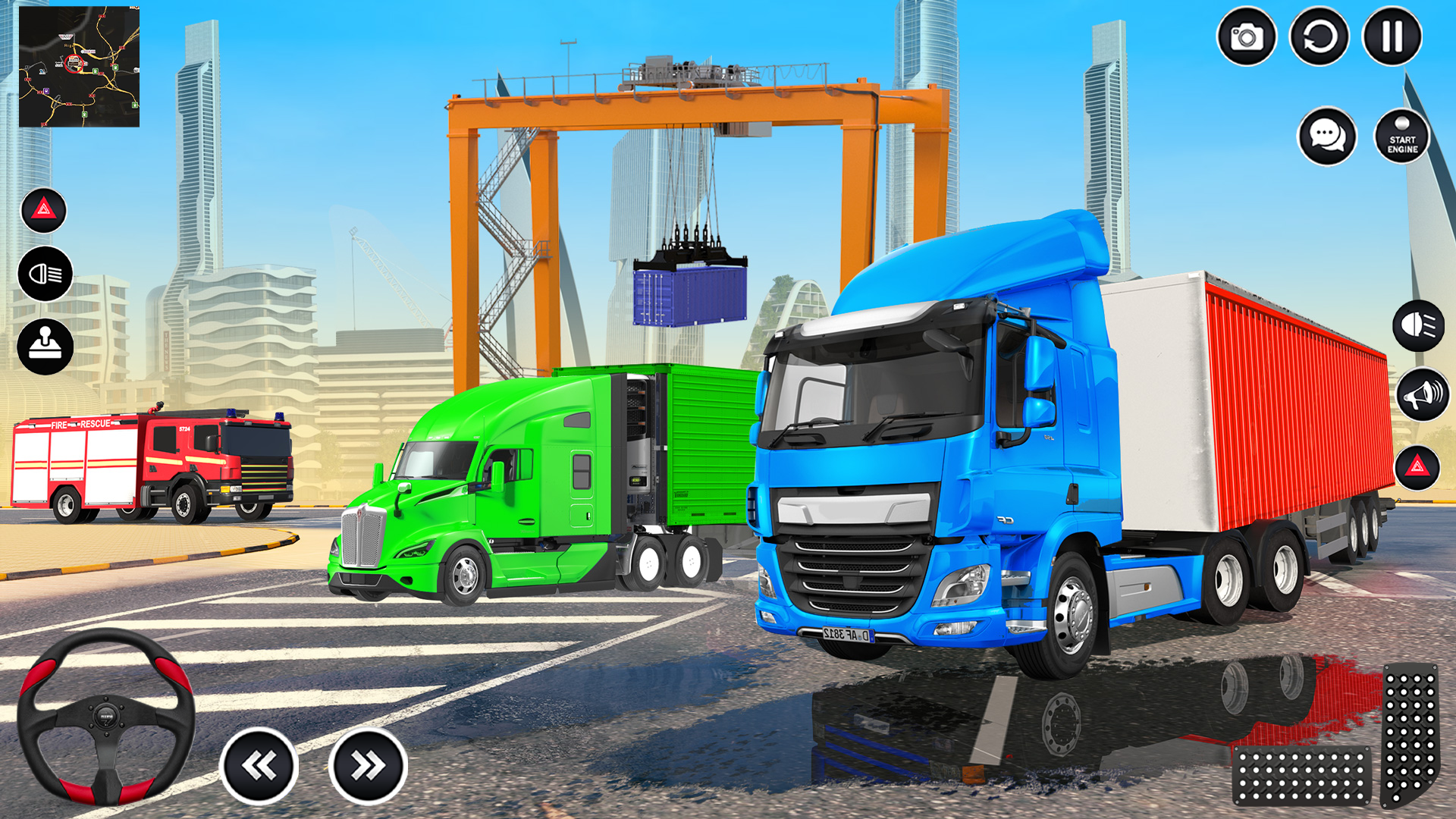 Screenshot of Car Driving Games: Truck Sim
