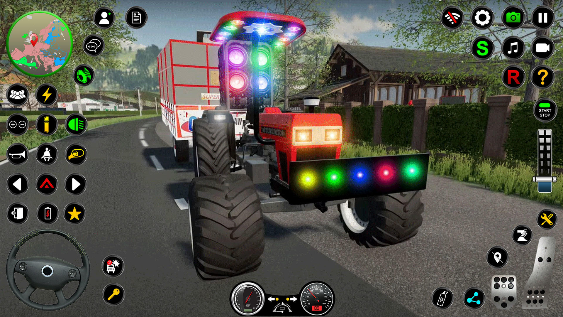 Screenshot of Indian Tractor Farming Game 3D