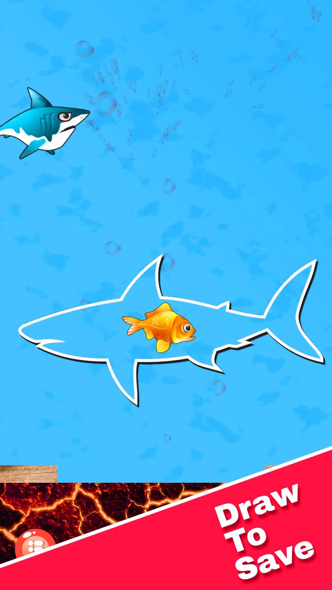 Fish Vs Shark Game Screenshot