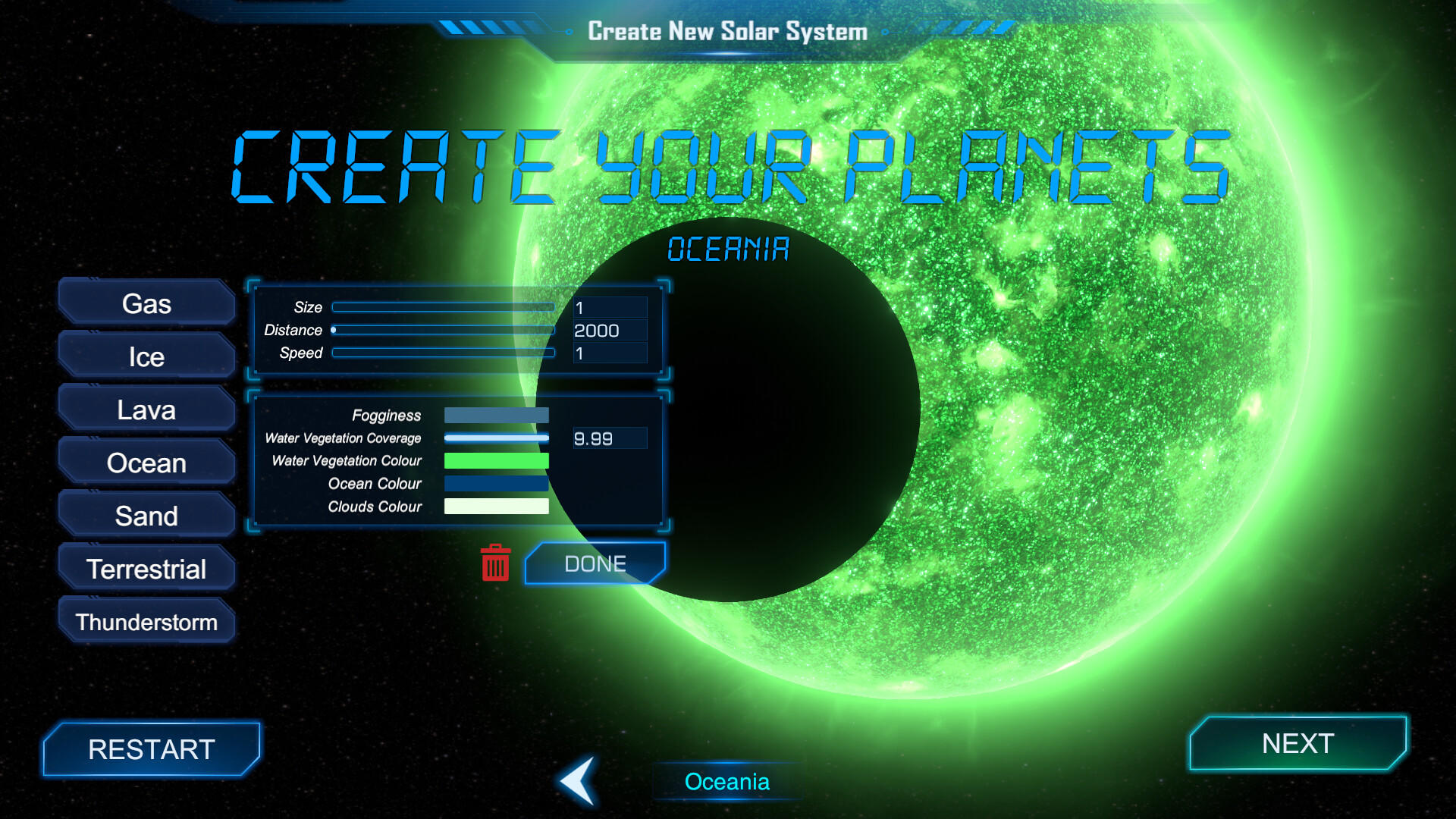 Solar Systems For Kids 게임 스크린 샷