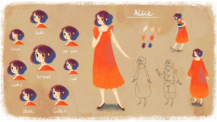 Alice in Wordland Game Screenshot