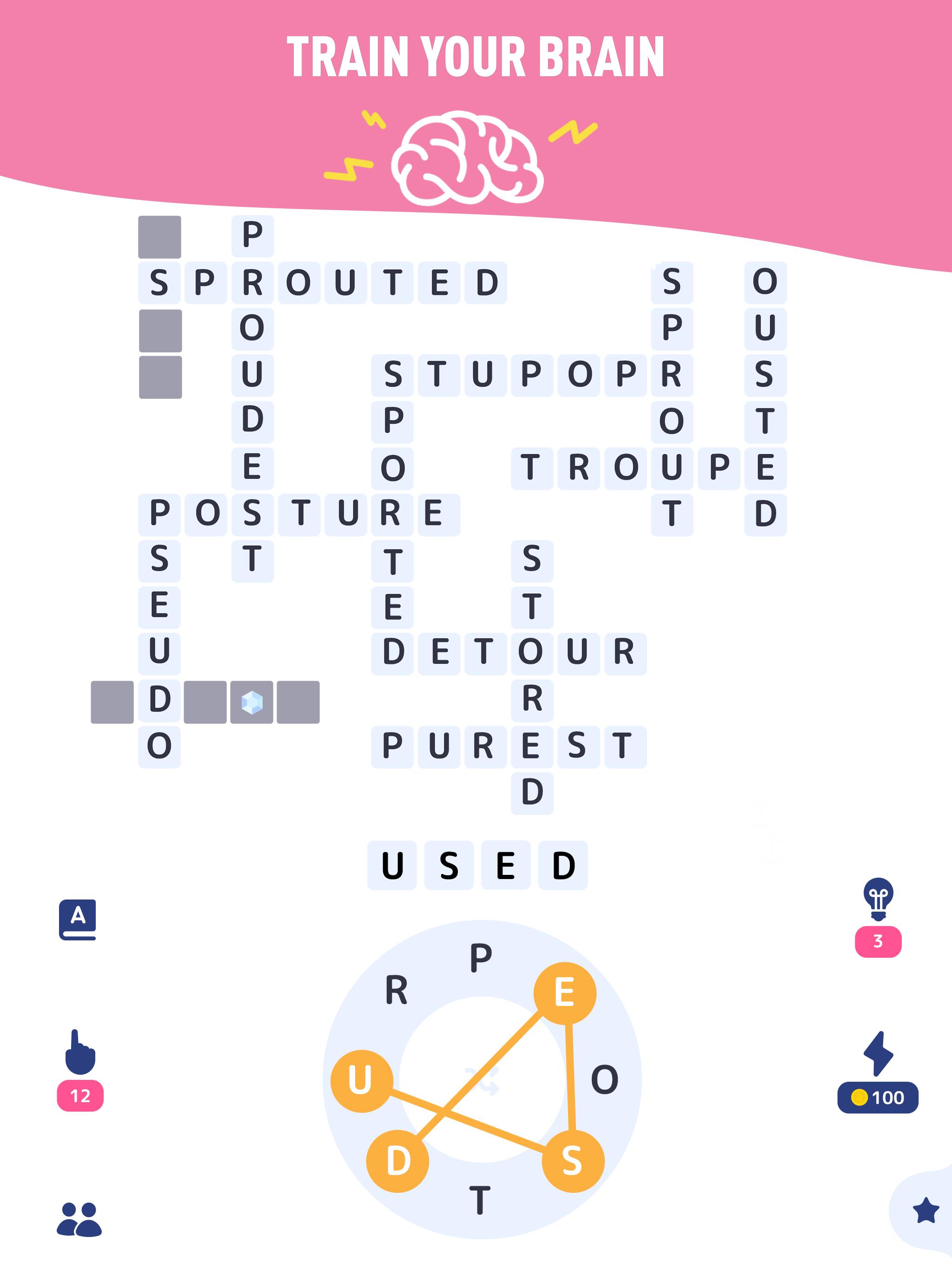 填字游戏好友: 单词搜索 Game Screenshot