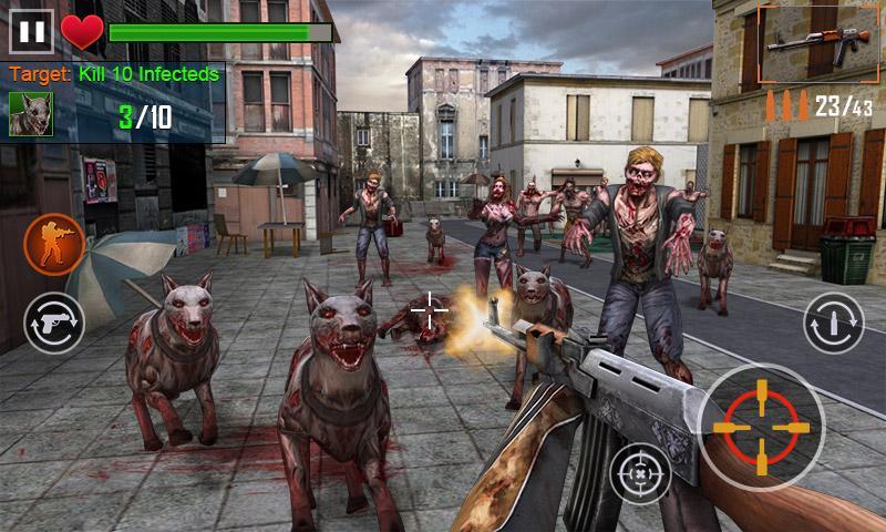 Screenshot 1 of 좀비 헌터 3D - Zombie Shooter 1.1.9