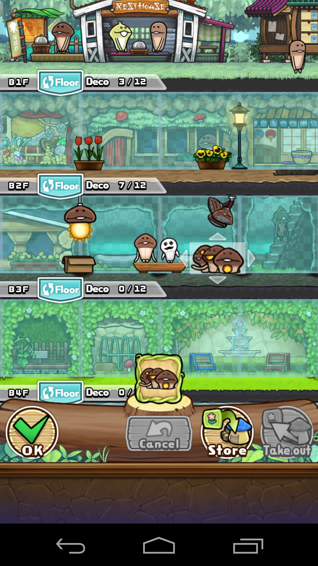 Captura de Tela do Jogo Funghi's Den