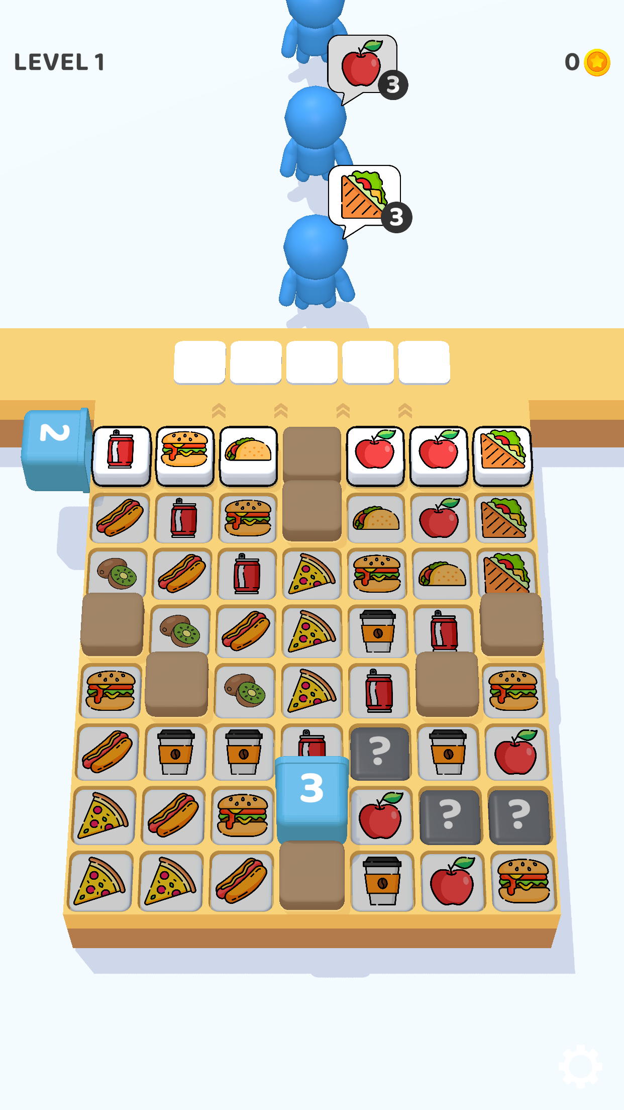 Food Jam 3D Game Screenshot