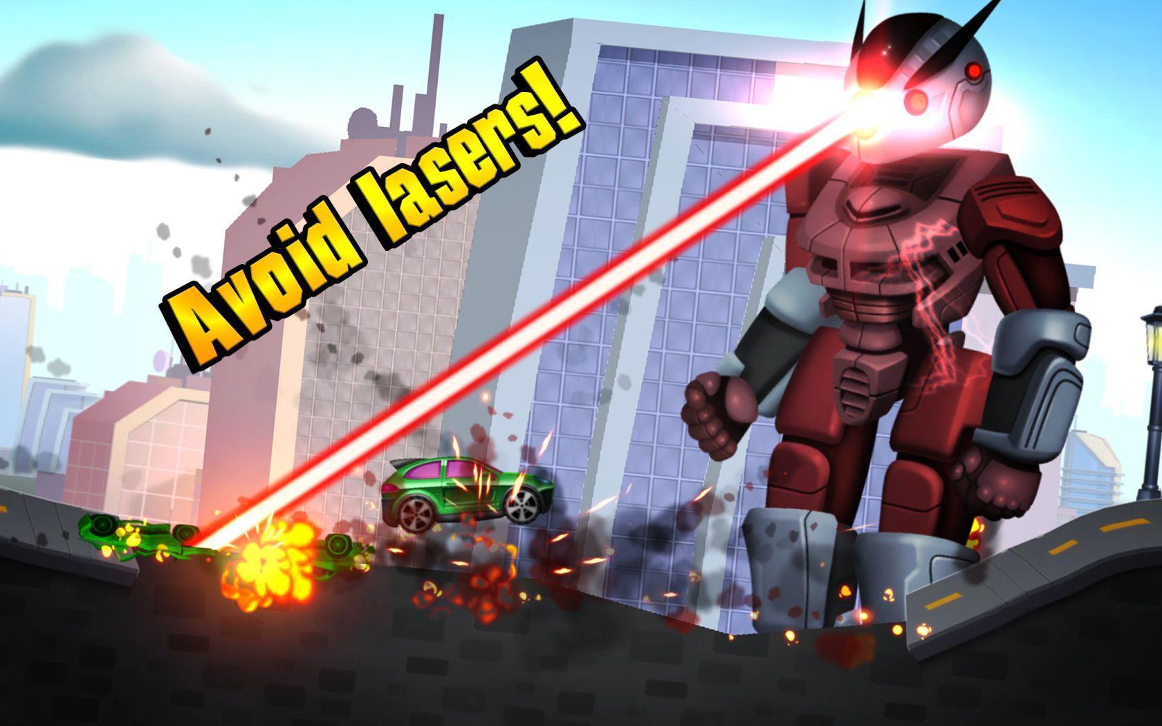 Automatrons 2: Robot Car Transformation Race Game Game Screenshot