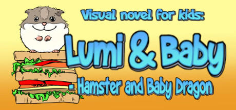 Banner of Visual novel for the kids: Lumi And Baby - Hamster And Baby Dragon 