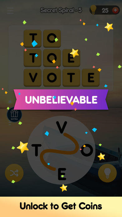 Word Dots - Connect Words Game Game Screenshot
