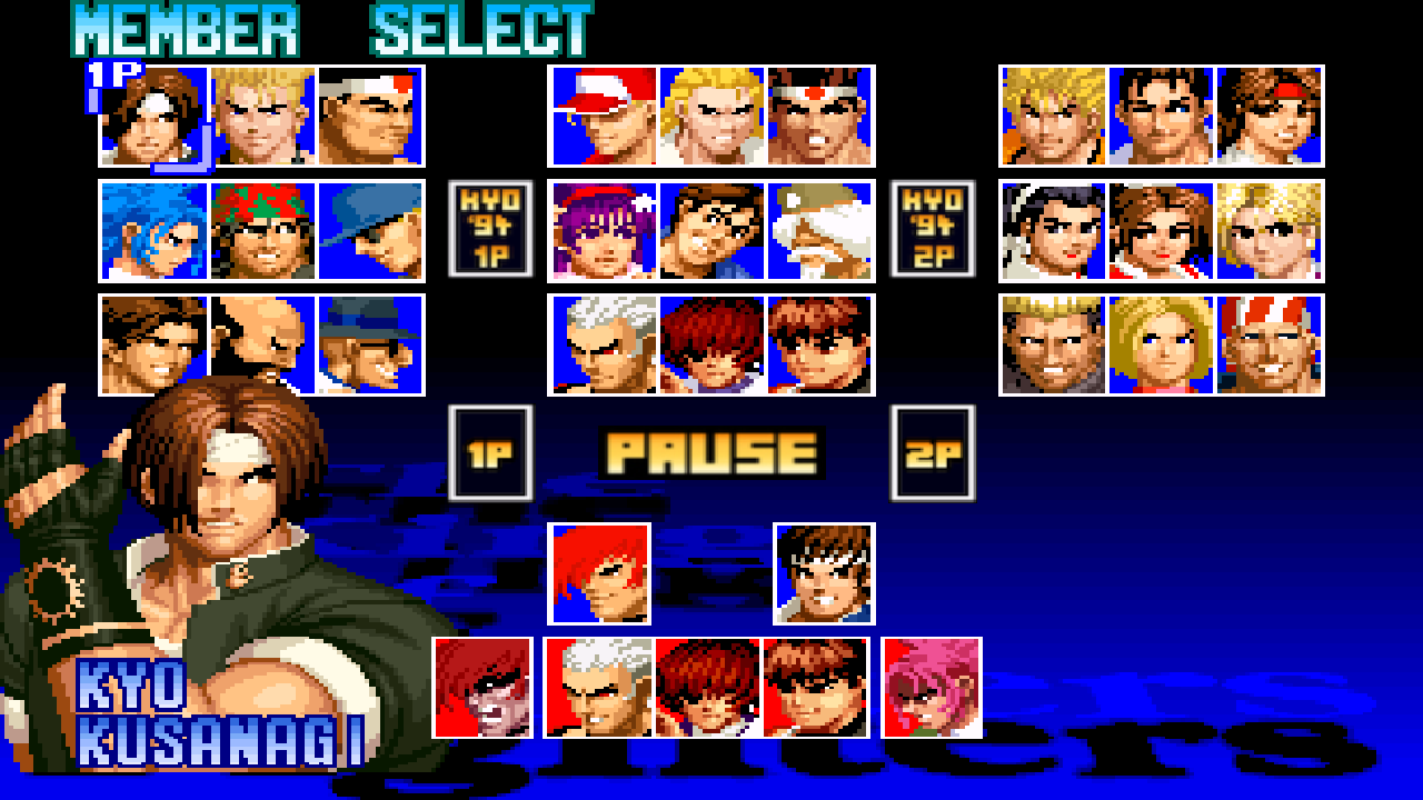THE KING OF FIGHTERS '97 Game Screenshot