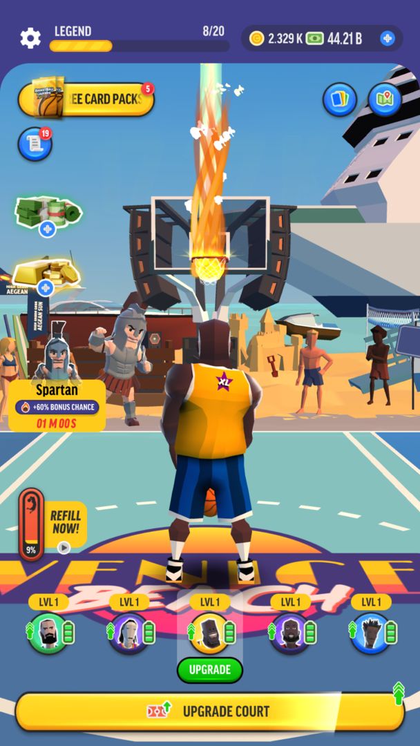 Idle Basketball Legends Tycoon screenshot game