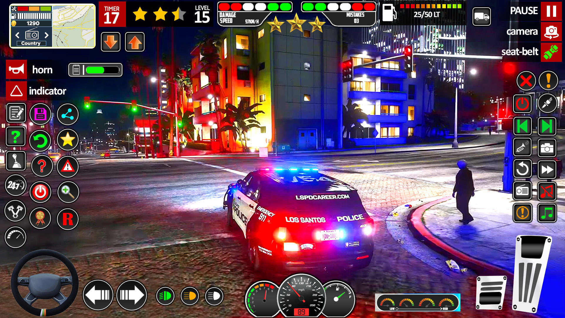 Police Car Parking Game 2025 Game Screenshot