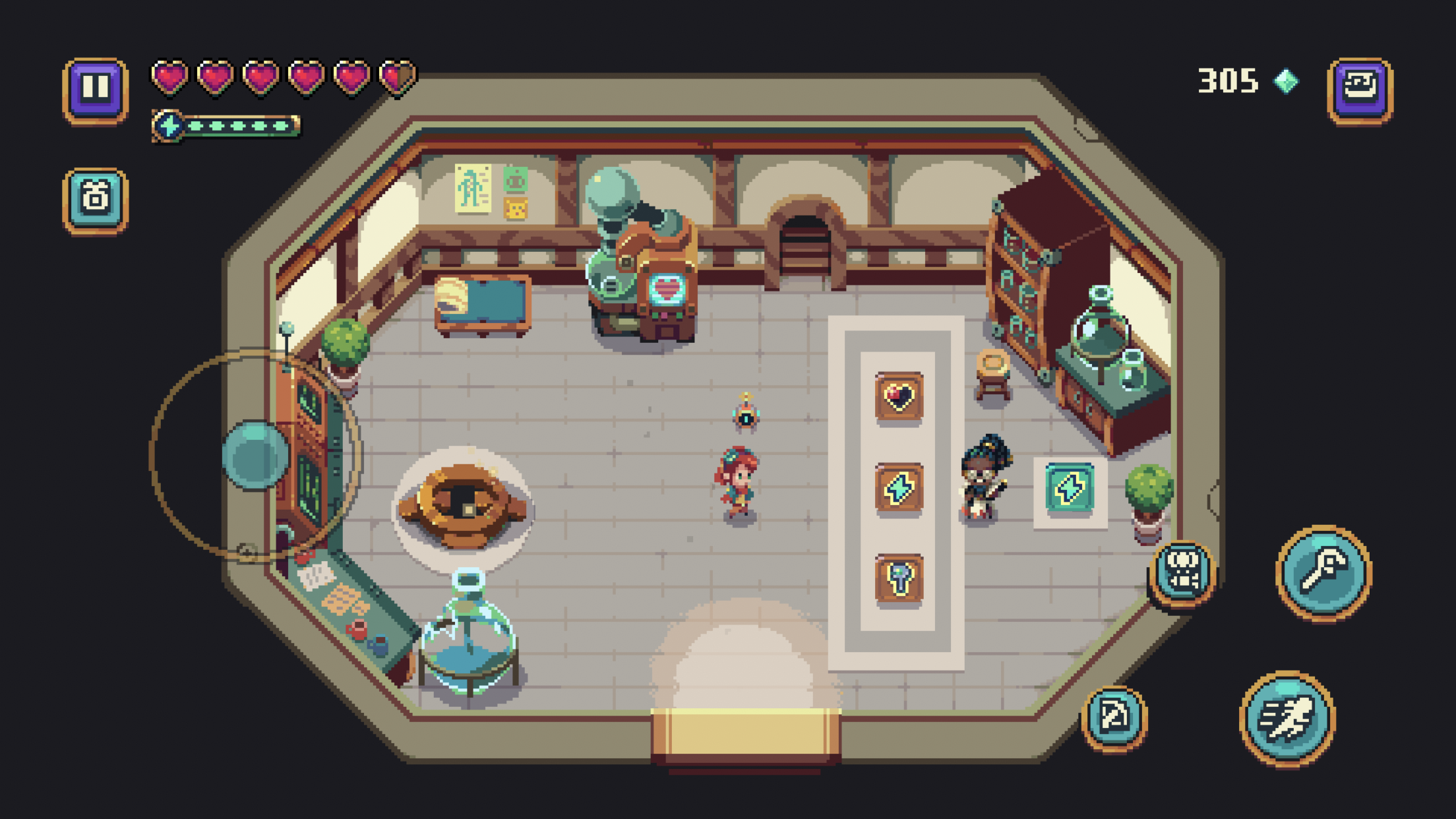 Sparklite Game Screenshot