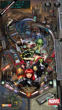 Marvel Pinball Game Screenshot