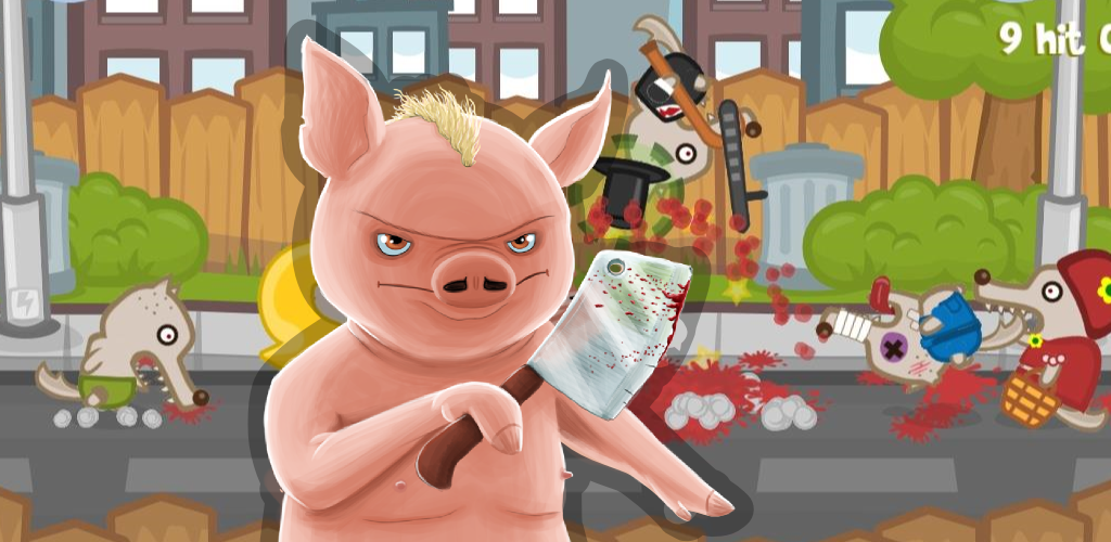 Banner of Iron Snout+ Pig Fighting Game 