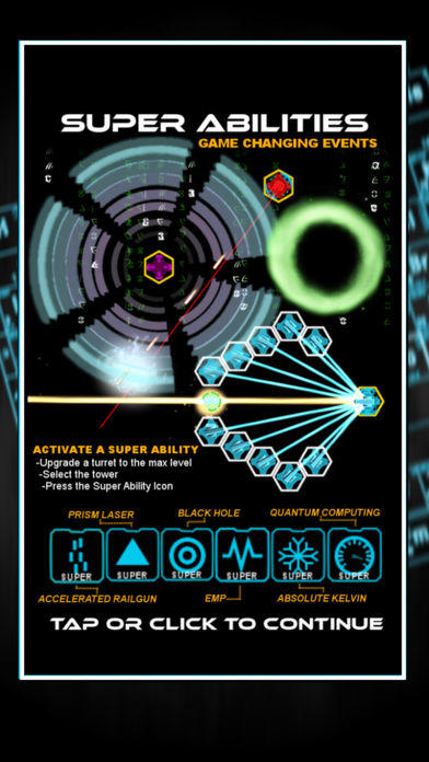 Particle Shield Game Screenshot