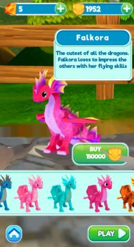 Flying Dragon Run - Dragon World Dino Simulator Game Screenshot