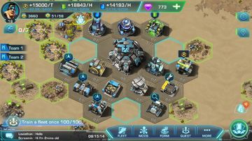 Galaxy Fleet: Alliance War Game Screenshot