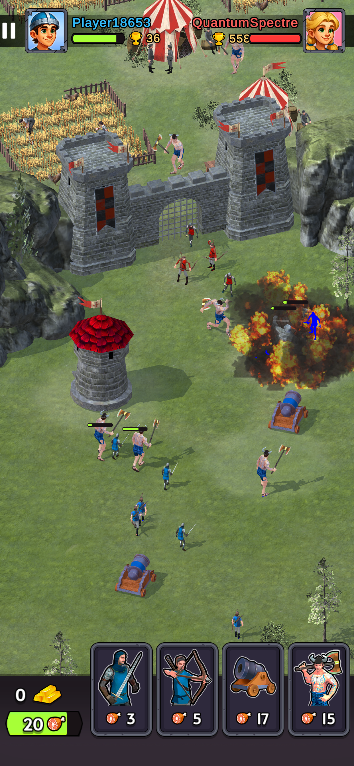 Siege Royale Game Screenshot