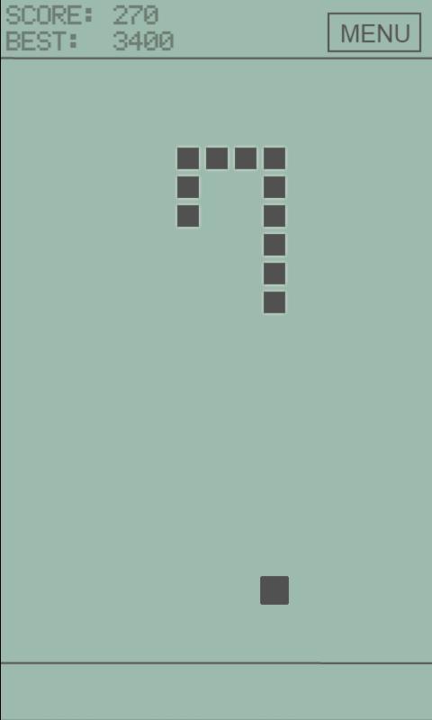 Snake 1997 Game Screenshot