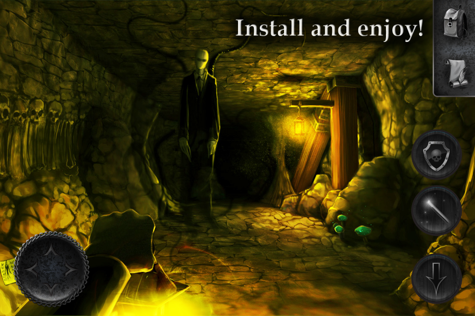 Slenderman Origins 2 Saga Free. Horror Quest. Game Screenshot